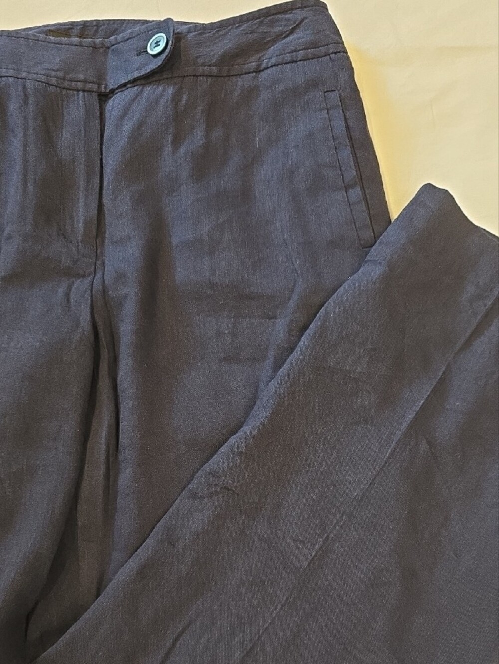 Jones New York Petite Stretch Pants in Navy